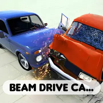 Beam Drive Car Crash Test Simulator