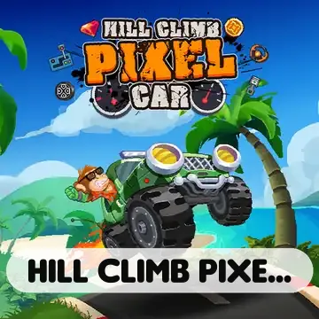 Hill Climb Pixel Car