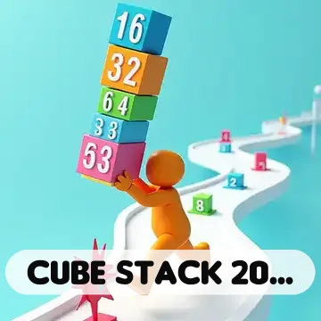 Cube Stack 2048