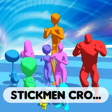 Stickmen Crowd Fight